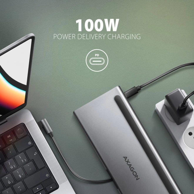 11-v-1 večvratna USB-C razdelilna postaja 5Gbps