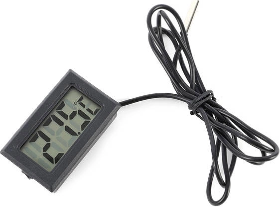 Jasen LCD-zaslon z velikimi številkami