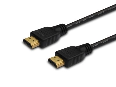 HDMI kabel (M) 20 m, črna, zlate končnike, visoka hitrost v1.4, ethernet/3D, CL-75