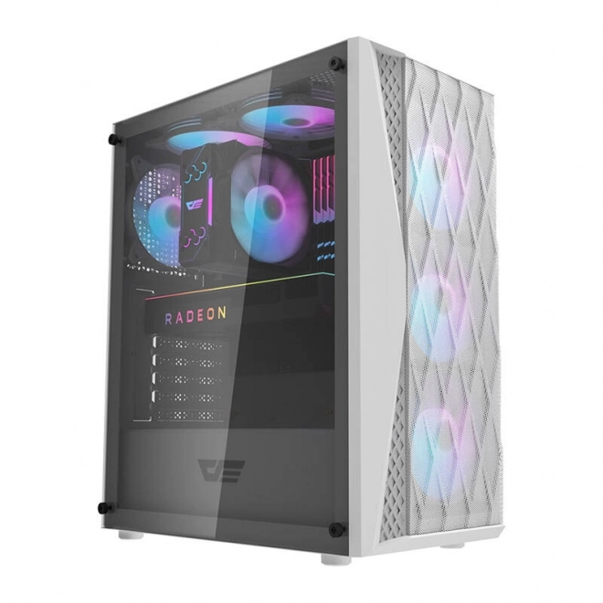 Ohišje računalnika Darkflash DK352 Mesh belo
