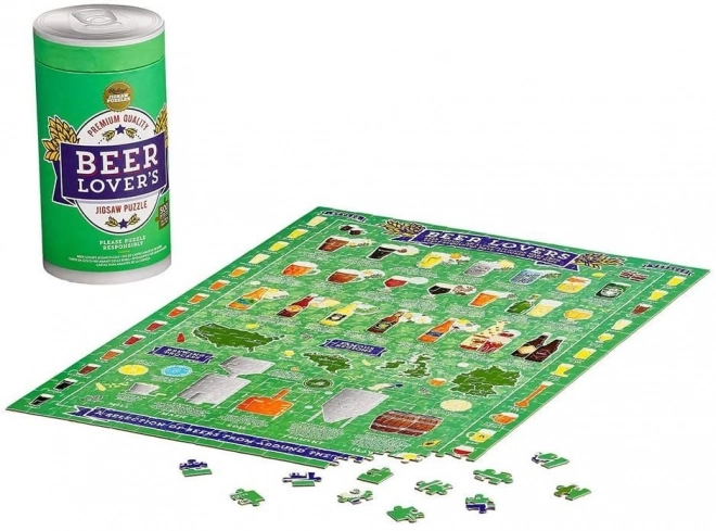Ridley's Igre Puzzle za ljubitelje piva, 500 kosov