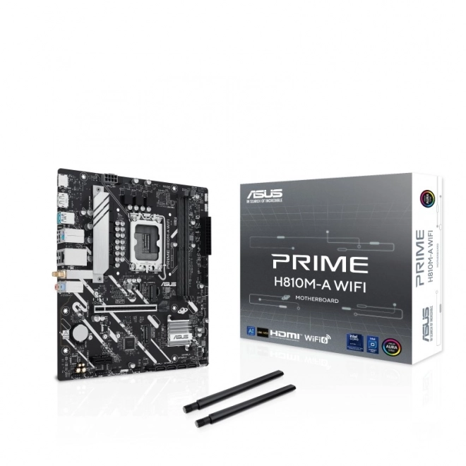 Matična plošča ASUS PRIME H810M-A WiFi mATX z USB-C in DDR5