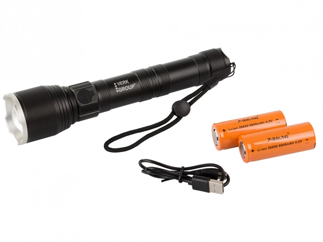 Vojaška taktična svetilka Bailong s Cree LED XHP160