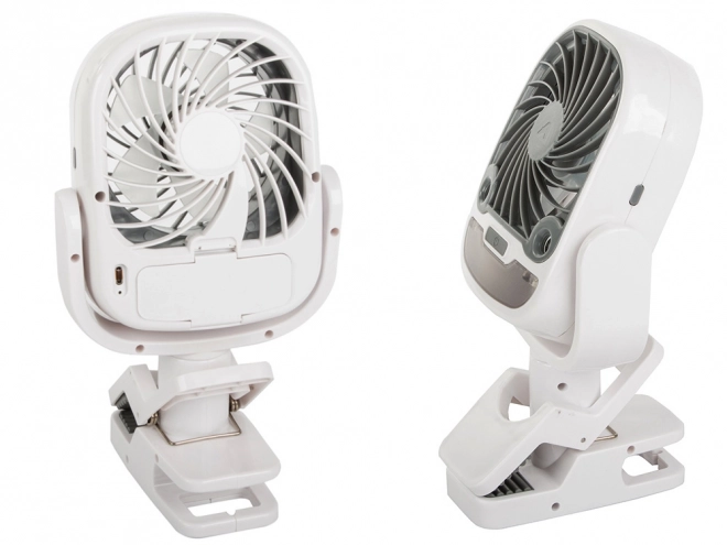 USB namizni ventilator z RGB osvetlitvijo in vlažilnikom 2v1
