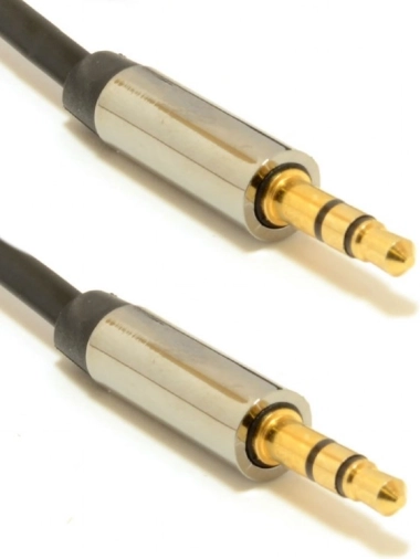 Stereo kabel 3,5 mm jack M/M 1 m