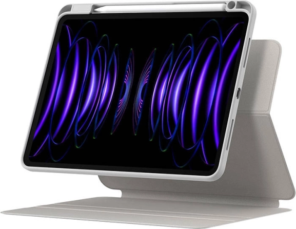 BASEUS minimalistično magnetno ohišje za iPad Pro 11'' / iPad Air 4/5 10,9'' (svetlo sivo)