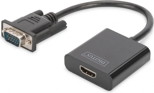 Pretvornik VGA v HDMI z zvokom 1080p FHD