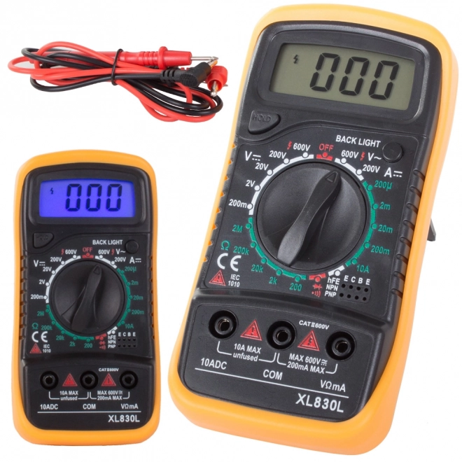 Digitalni multimeter za merjenje napetosti in toka