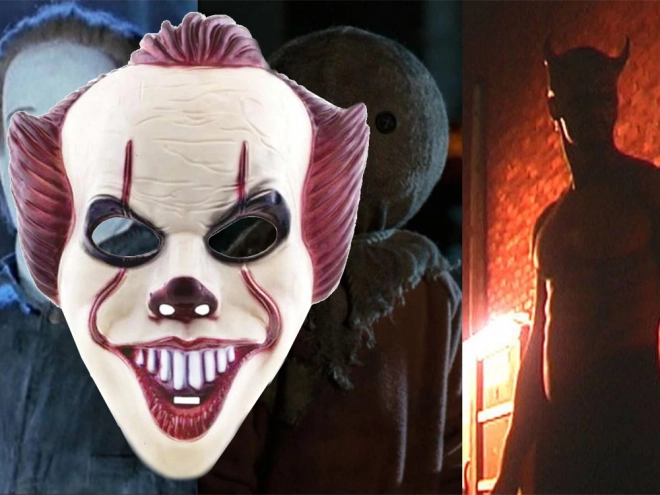 Pennywise klovna maska za noč čarovnic