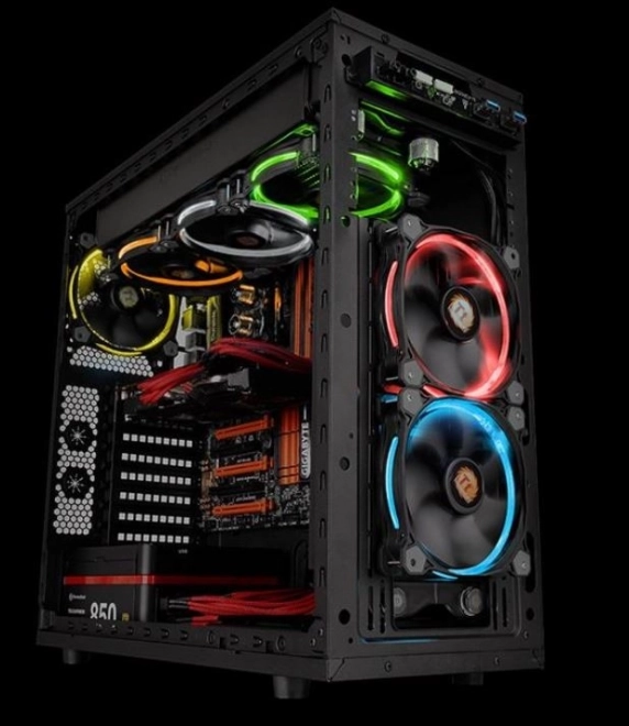 Ventilatorji Thermaltake Riing 12 RGB LED komplet 3 kosi
