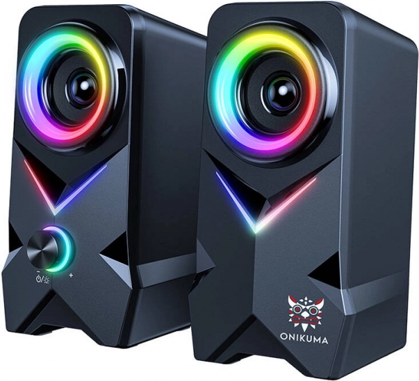 Igralni zvočniki Onikuma z RGB osvetlitvijo