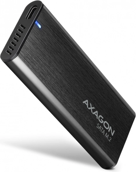Zunanje brezvijačno aluminijasto ohišje USB‑C 3.2 Gen 2 za M.2 SATA SSD