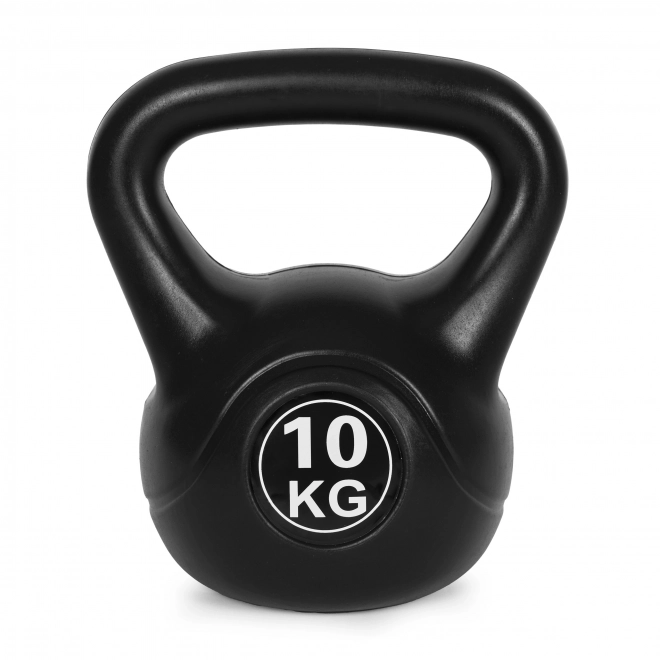 Kettlebell za vadbo črna - 10kg