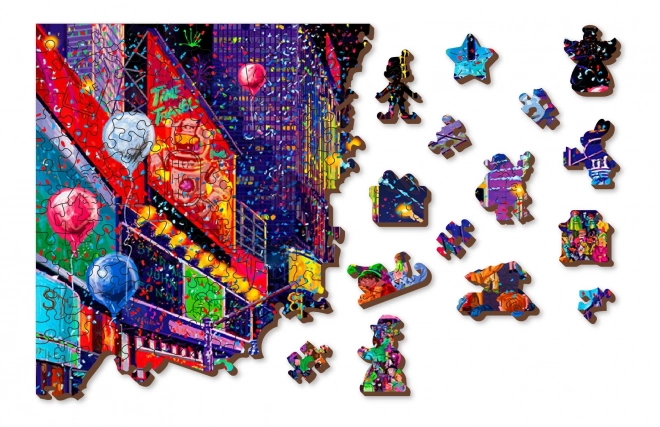 Leseno mesto Lesen puzzle Silvester 2v1, 505 kosov EKO