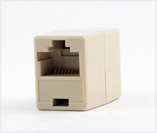 Spojka kabla RJ45/RJ45 UTP – pakiranje 10 kos