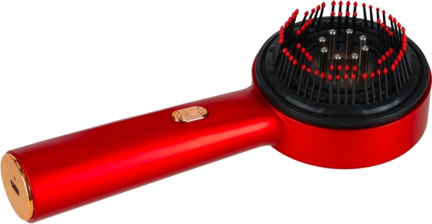 Masažni glavnik za glavo z USB in infrardečo svetlobo