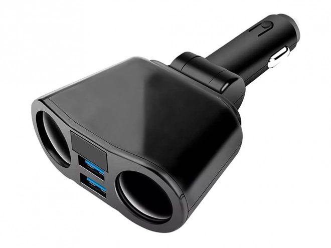Vtičnica za vžigalnik s razdelilnikom in USB polnilnikom