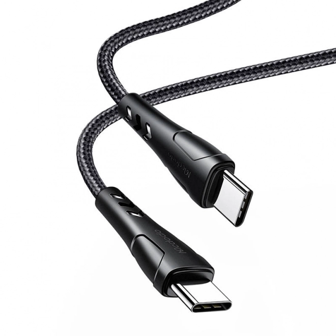 Kabel USB-C na USB-C Mcdodo CA-7641, PD 60W, 1,2 m (črna)