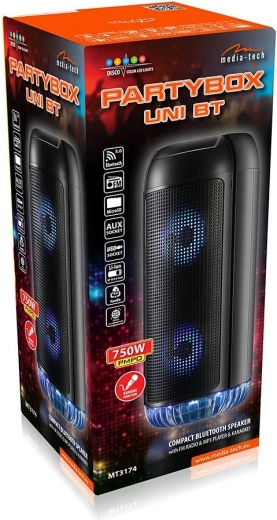 Zmogljiv zvok in svetlobni učinki