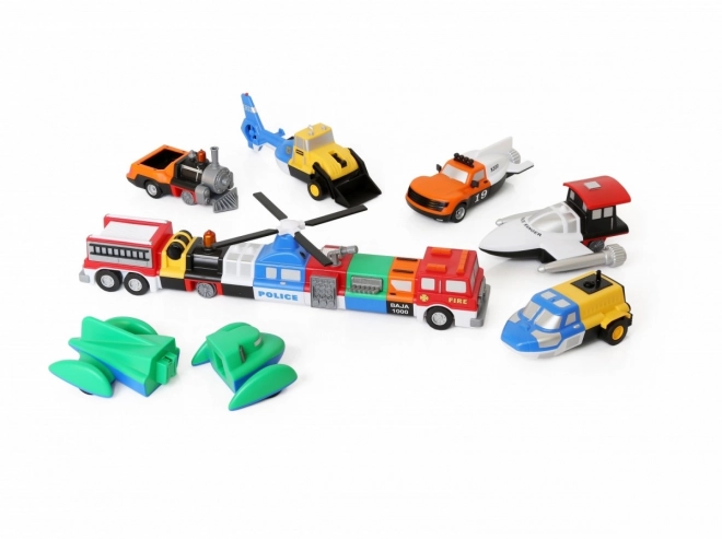 Malblo Magnetna vozila deluxe 2 set