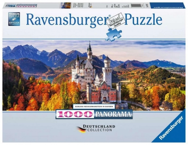 Ravensburger panoramska sestavljanka grad Neuschwanstein 1000 kosov