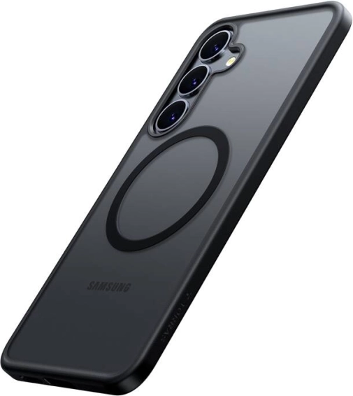 Magnetni ovitek Torras Guardian za Samsung Galaxy S25+, črn