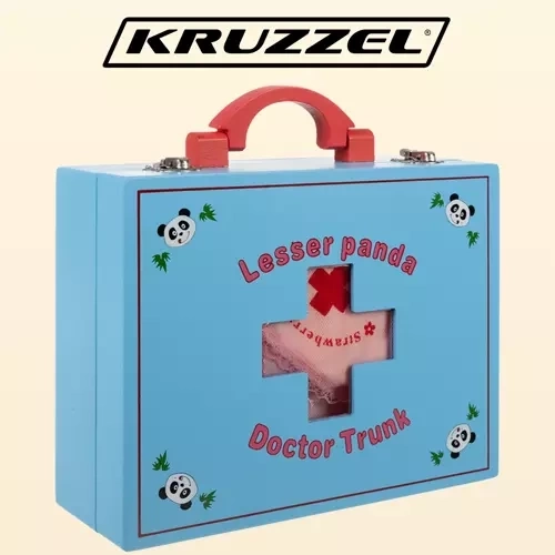 Mali zdravniški set - lesen Kruzzel 19869