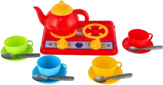 Čajnik in čajni komplet za postrežbo