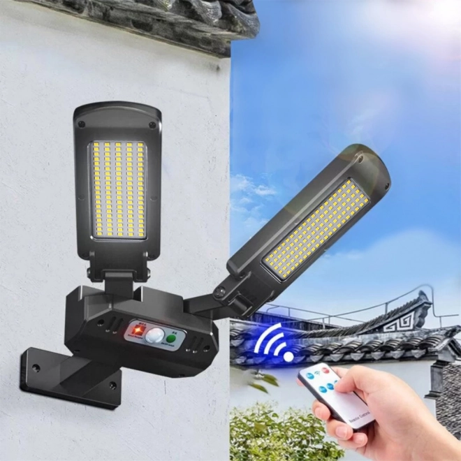 Sončna LED ulična svetilka s senzorjem in daljinskim upravljanjem