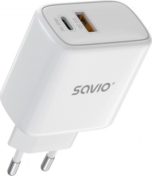 Dva priključka: USB‑C PD + USB‑A QC 3.0