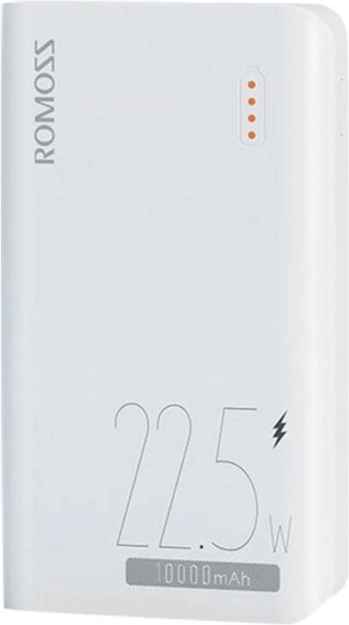 Powerbanka ROMOSS Sense4SF 10000 mAh, 22,5 W (bela)
