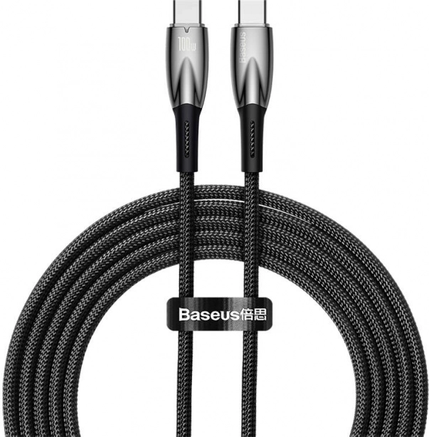 Baseus Glimmer hitri polnilni USB-C kabel 2 m 100 W