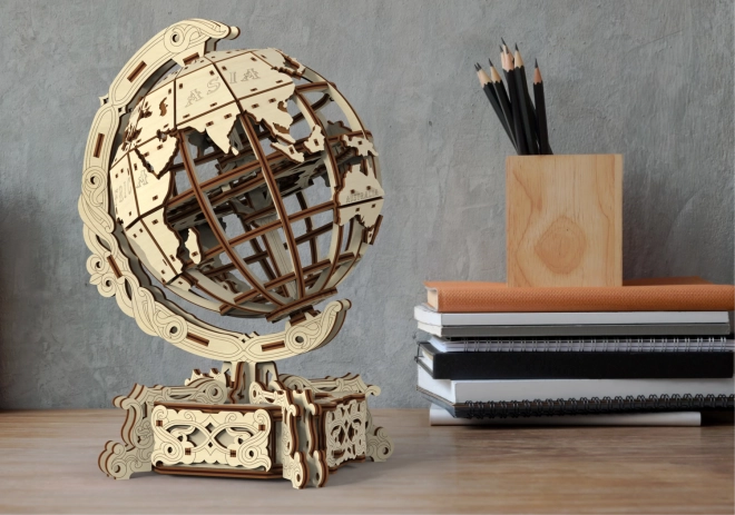 Lesena 3D sestavljanka Wooden City Globus 231 kosov