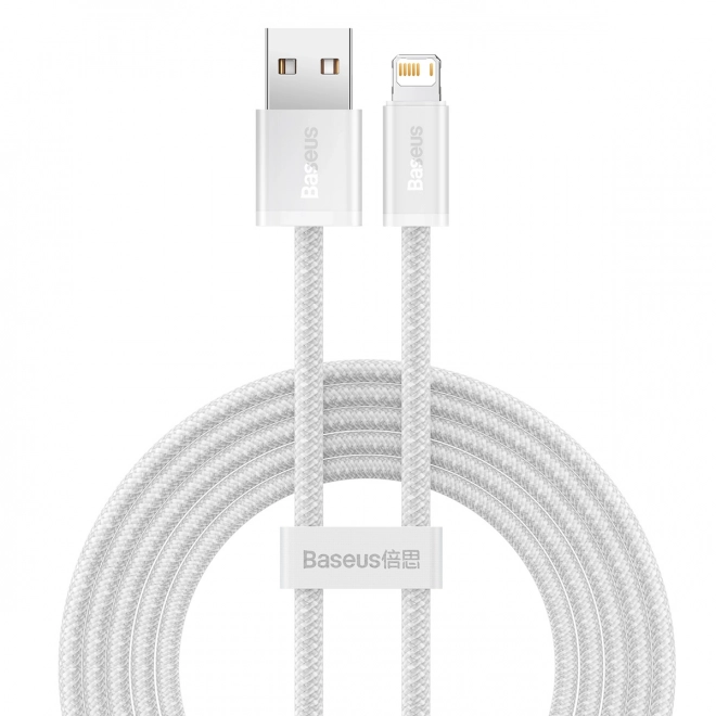 Baseus Dynamic kabel USB na Lightning, 2,4 A, 2 m (bel)