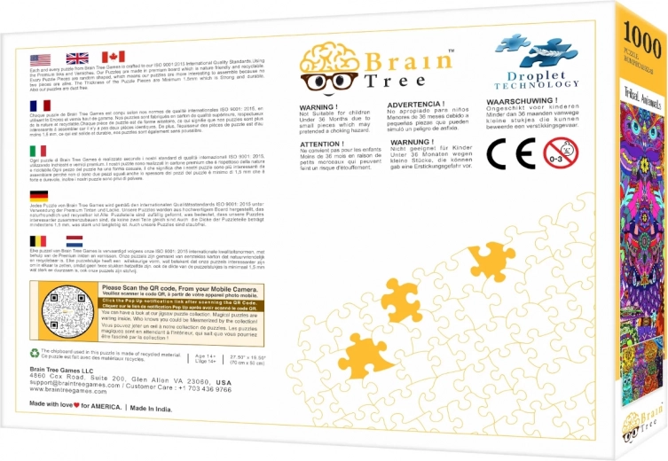 1000 edinstveno rezanih koščkov