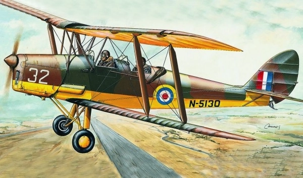 Model letala D.H.82 Tiger Moth