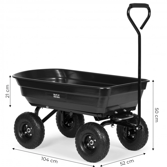 Vrtni voziček z nagibno funkcijo MultiGarden 200 kg