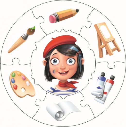 Ustvarjalna slikarka spodbuja kreativnost