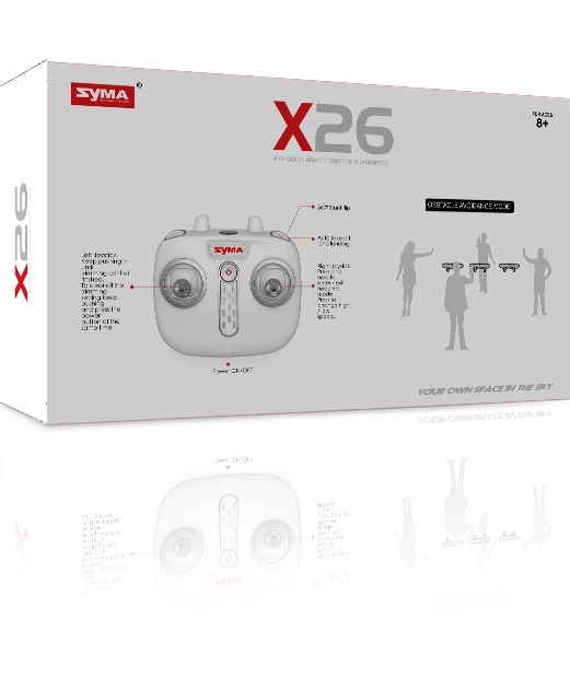 Syma črni RC Dron X26