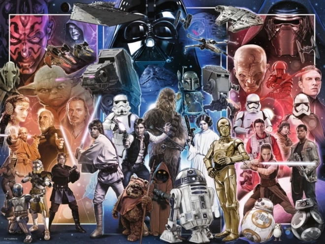Sestavljanka DISNEY Star Wars 1500 kosov