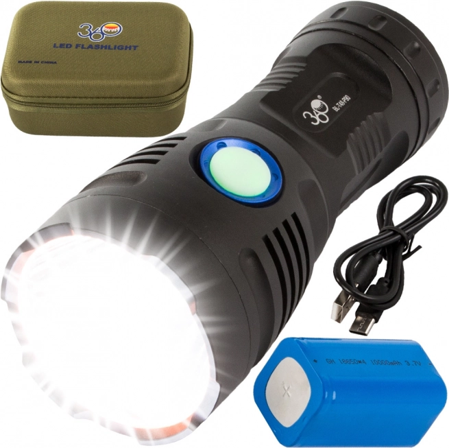 Vojaška taktična svetilka LED Cree XHP90 model T48