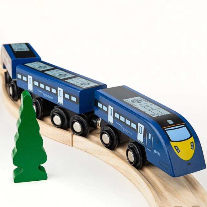 Bigjigs Rail modri hitri vlak