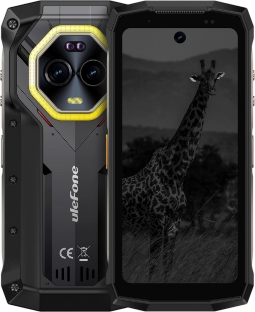 Vzdržljiv pametni telefon Ulefone Armor Mini 20 Pro 4G 8/256GB črn