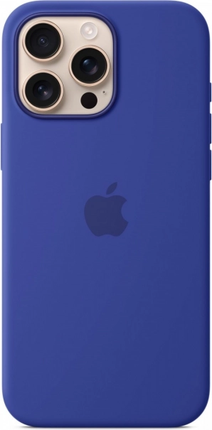 silikonski ovitek z MagSafe za iPhone 16 Pro Max – ultramarin