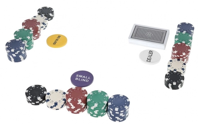 Poker - komplet 300 žetonov v HQ kovčku