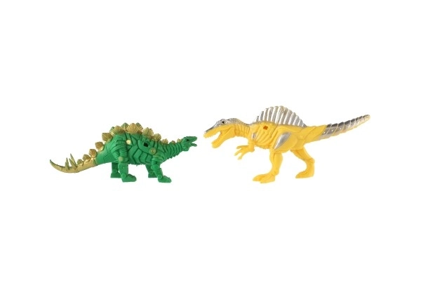 Dinozaver/Dragon 8 kos plast 14-17cm v vrečki 22x35x7cm