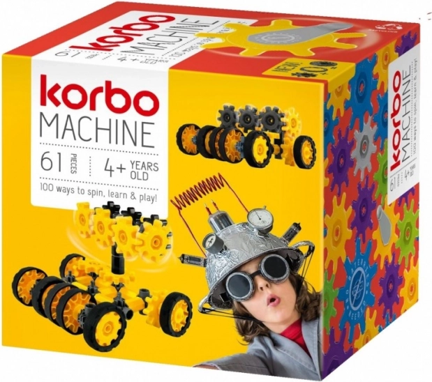 Konstruktor Korbo Machine 61 delov