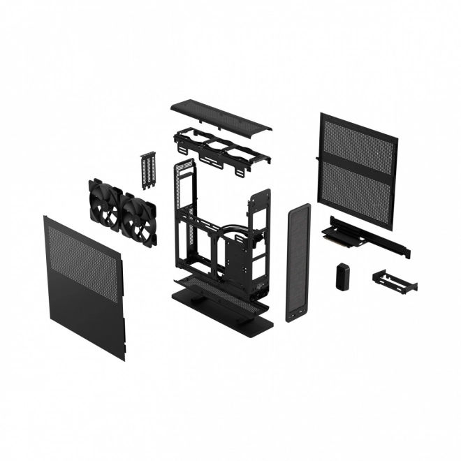 Ohišje Ridge črna PCIE 4.0 mITX