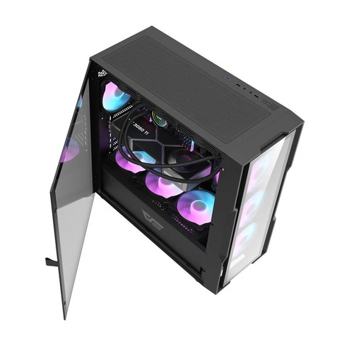 Računalniško ohišje z RGB osvetlitvijo Darkflash