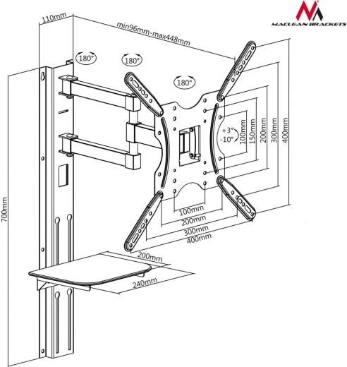 Široka VESA združljivost